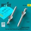 RESKIT RS32-0506 Exocet missiles (2 pcs) (Sea King, Super Etendard, Mirage 2000, Rafale, Mirage F.1) (3D Printed) 1/32